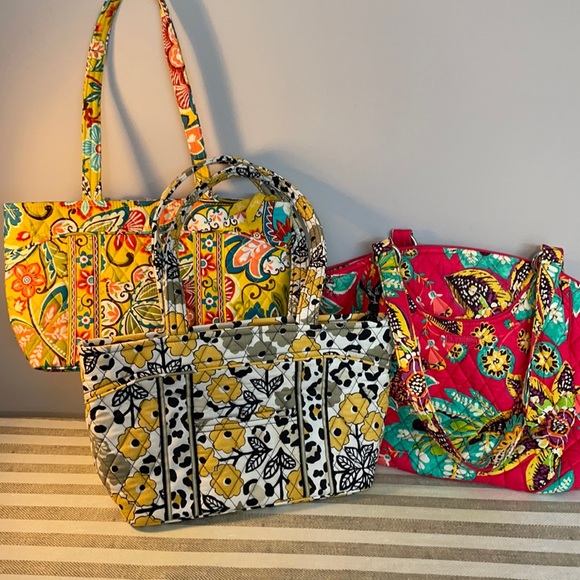 Vera Bradley Handbags - Lot of 3-Vera Bradley handbags
